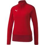 Vêtements de sport Puma teamGOAL rouges en polyester respirants Taille XS pour femme en promo 