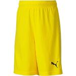 Shorts Puma teamGOAL jaunes en polyester enfant look sportif 
