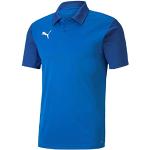 T-shirts Puma teamGOAL bleu électrique en polyester à manches courtes Taille XL look fashion pour homme en promo 