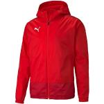 Vestes de sport Puma teamGOAL rouges imperméables à manches longues Taille L look fashion pour homme en promo 