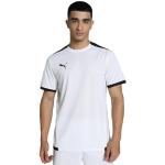 T-shirts basiques Puma teamLIGA blancs en polyester lavable en machine à manches courtes en lot de 1 Taille S pour homme 