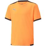 Maillots de football Puma teamLIGA orange en polyester enfant 