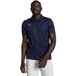 Polos Puma teamLIGA bleues foncé en polyester lavable en machine à manches courtes Taille 3 XL look fashion pour homme 