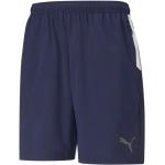 Shorts de sport Puma teamLIGA bleus en polyester Taille XXL pour homme en promo 