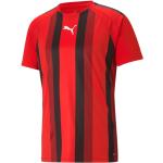 Maillots de sport Puma teamLIGA rouges en polyester respirants Taille 3 XL pour homme en promo 