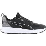 Chaussures de running Puma Runner noires en fil filet look fashion pour homme 