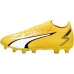 Chaussures d'athlétisme Puma Match jaunes en fil filet légères Pointure 40,5 look fashion 