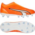 Chaussures de football & crampons Puma Match orange en fil filet Pointure 34 pour enfant en promo 