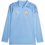 Vestes zippées bleues à motif ville Manchester City F.C. Taille XXL 