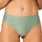 Strings invisibles beiges nude en microfibre Taille XXL look sexy pour femme 
