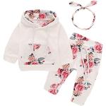 Sweats à capuche blancs à fleurs look fashion pour fille de la boutique en ligne Amazon.fr 