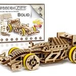 Puzzles en bois en bois à motif voitures 