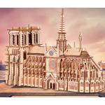 Puzzles en bois en bois à motif Notre-Dame de Paris Saw 