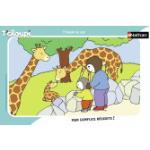 Puzzles Ravensburger T'choupi 15 pièces de zoo de 3 à 5 ans 
