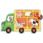 Puzzle encastrement Camion de la ferme Vilac® - Jouets en bois