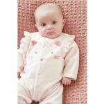 Pyjamas en velours Noukies rose bonbon en velours à paillettes lot de 1 Taille 1 mois pour bébé de la boutique en ligne Vertbaudet.fr 