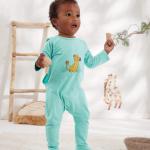Pyjamas turquoise à motif lions Le Roi Lion Simba éco-responsable Taille 3 mois pour garçon en promo de la boutique en ligne Francoisesaget.com 