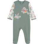 Pyjamas Petit Béguin﻿ kaki en coton éco-responsable Taille 9 mois pour bébé en promo de la boutique en ligne Vertbaudet.fr 