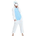 Pyjamas combinaisons bleus à motif pandas Taille XL look fashion 