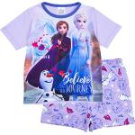 Pyjamas violets en coton La Reine des Neiges Anna Taille 3 ans look fashion pour garçon de la boutique en ligne Amazon.fr 