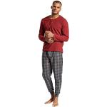 Pyjamas en polaires Undercover rouge bordeaux à carreaux en polyester Taille XL look fashion pour homme 