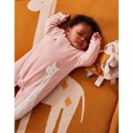 Pyjamas en velours Noukies roses en velours Taille 1 mois pour bébé de la boutique en ligne Vertbaudet.fr 