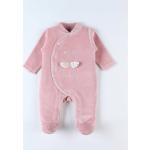 Pyjamas en velours Noukies roses en velours Taille 1 mois pour bébé de la boutique en ligne Vertbaudet.fr 