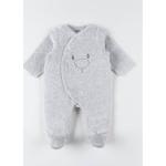 Pyjamas en velours Noukies blancs en velours Taille 18 mois pour bébé de la boutique en ligne Vertbaudet.fr 