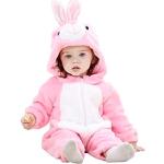 Pyjamas en polaire à motif lapins look fashion pour fille de la boutique en ligne Amazon.fr 