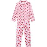 Pyjamas Catimini rouges en coton à motif pomme Taille 10 ans pour fille de la boutique en ligne Vertbaudet.fr 
