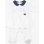 Pyjamas en velours Trois Kilos Sept à rayures en velours bio éco-responsable Taille 6 mois pour bébé de la boutique en ligne Vertbaudet.fr 
