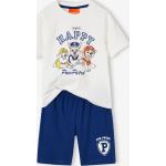 Pyjamas bleu roi en coton à motif chiens Pat Patrouille Taille 3 ans pour garçon de la boutique en ligne Vertbaudet.fr 