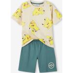 Pyjamas vert émeraude en coton Pokemon Pikachu Taille 6 ans pour garçon de la boutique en ligne Vertbaudet.fr 