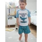 Pyjamas Vertbaudet bleu canard en coton à motif canards Taille 12 ans pour garçon de la boutique en ligne Vertbaudet.fr 