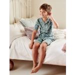 Pyjamas Vertbaudet verts tropicaux en coton Taille 12 ans rétro pour garçon de la boutique en ligne Vertbaudet.fr 