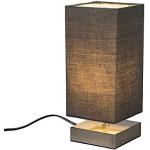 Qazqa milo - Lampe de table - 1 lumière - L 120 mm - Gris - Design, Industriel, Moderne - éclairage intérieur - Salon I Chambre
