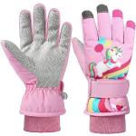 Paires de gants de ski roses à perles imperméables coupe-vents Taille 9 ans look fashion pour garçon en promo de la boutique en ligne Amazon.fr 