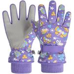 Paires de gants de ski violettes à perles imperméables coupe-vents Taille 9 ans look fashion pour garçon en promo de la boutique en ligne Amazon.fr 