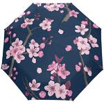 Parapluies japonais multicolores à fleurs à motif fleurs Tailles uniques look fashion pour homme 