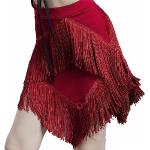 Tenues de danse rouges à franges respirantes look fashion pour fille de la boutique en ligne Amazon.fr 