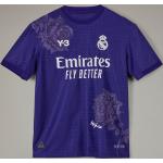 Maillots Real Madrid adidas violet foncé en fil filet enfant Real Madrid éco-responsable look sportif 