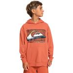 Sweats à capuche Quiksilver orange en polaire Taille 16 ans look fashion pour garçon de la boutique en ligne Amazon.fr avec livraison gratuite 