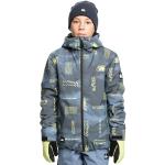 Vestes de ski Quiksilver Mission Printed à carreaux à capuche Taille 14 ans look fashion pour garçon de la boutique en ligne Amazon.fr 