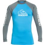 Quiksilver On Tour LS Shirt Boys, bleu/gris 14 Y | 170 2021 T-shirts anti-UV & rashguards