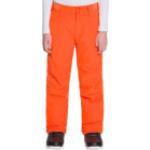 Pantalons de ski Quiksilver orange en taffetas enfant imperméables respirants look fashion 