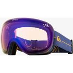 Masques de snowboard Quiksilver violets en plastique 