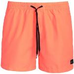 Shorts de bain Quiksilver orange corail en polyester éco-responsable Taille XL pour homme 