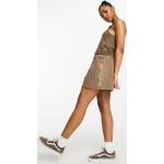 Shorts taille haute Quiksilver marron Taille XS classiques pour femme en promo 