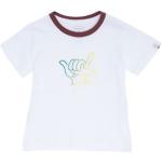 T-shirts à col rond Quiksilver blancs en coton Taille 7 ans pour fille de la boutique en ligne Yoox.com avec livraison gratuite 