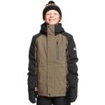 Vestes de ski Quiksilver Mission marron respirantes Taille 14 ans look fashion pour garçon en promo de la boutique en ligne Amazon.fr 